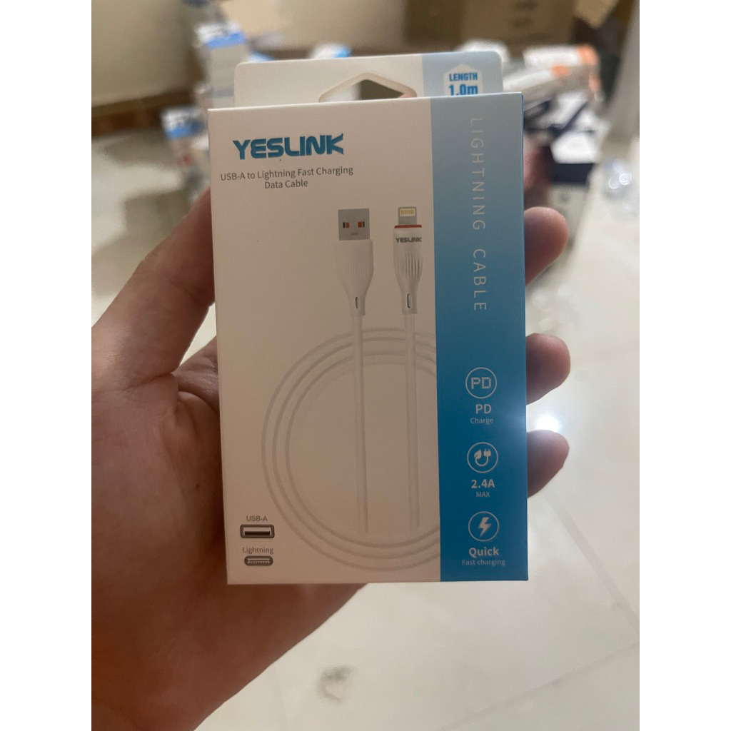 yeslink dây cáp sạc nhanh chân usb A-L
