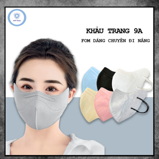  50 Cái Khẩu Trang 9A Tuấn Huy Người Lớn 5 Lớp Chống Nắng Fom To Che Hết Mặt 