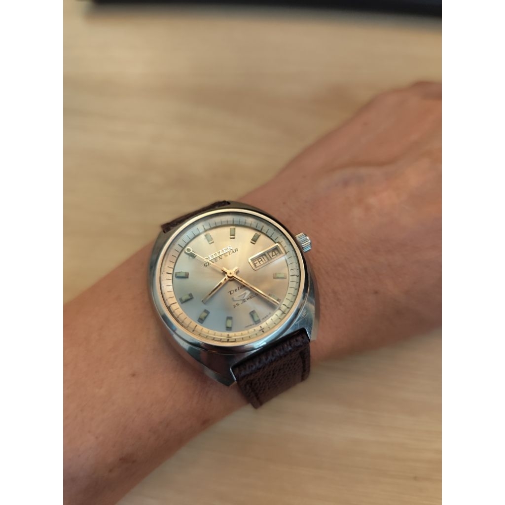 Đồng hồ nam Citizen, cơ automatic, size 39.