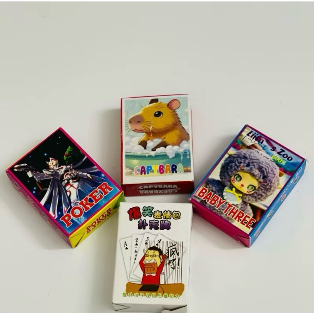 Thẻ Bài Đập mini - siêu nhân - labubu - capipada