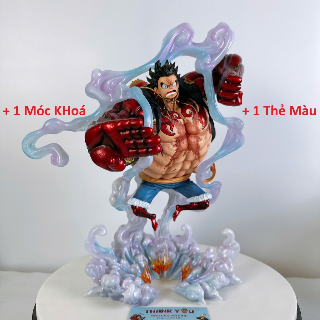 Mô Hình Luffy Gear 4 ,Mô Hình Onepiece Luffy Gear 4 cao 38cm Ognchumohinh MH4868