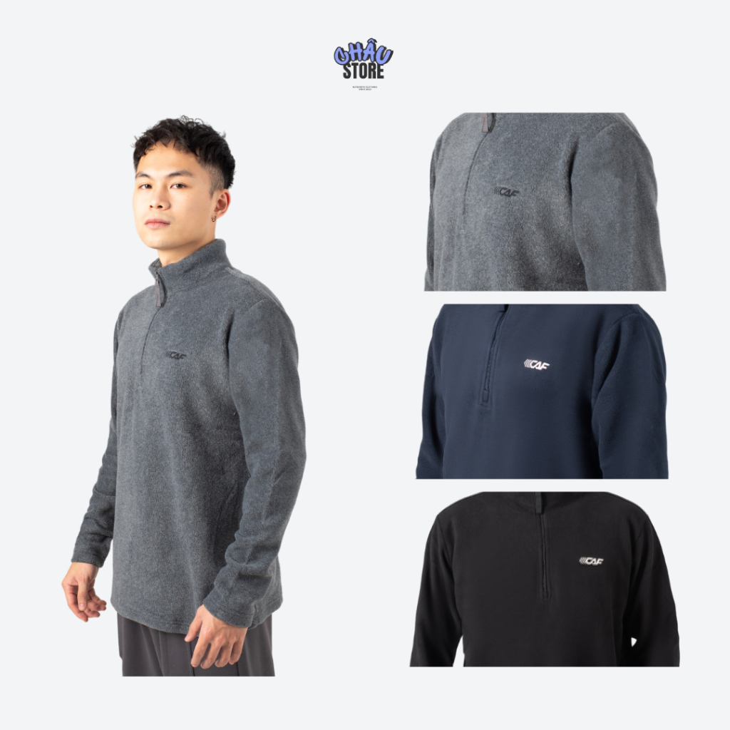 [CHÍNH HÃNG] Áo nỉ lông cừu nam LECAF