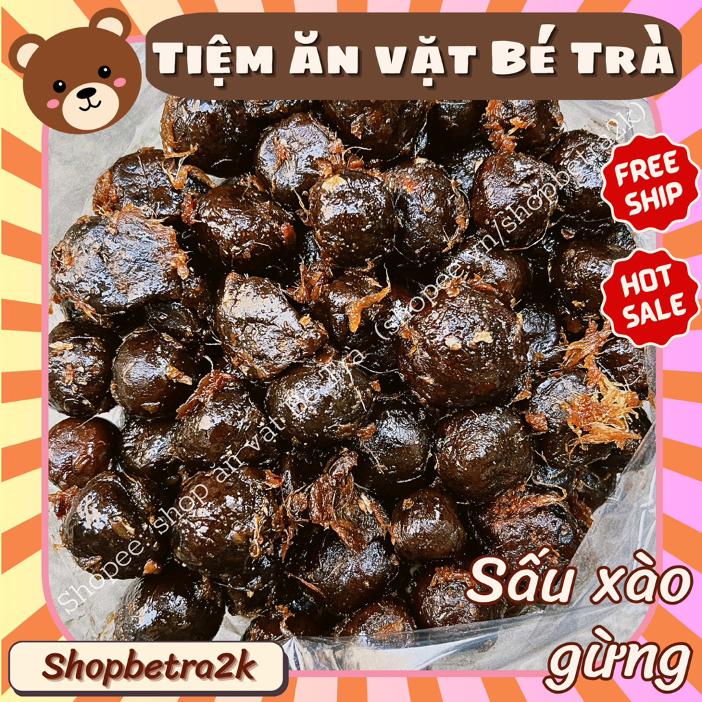 Ô mai Sấu xào gừng (500gr)