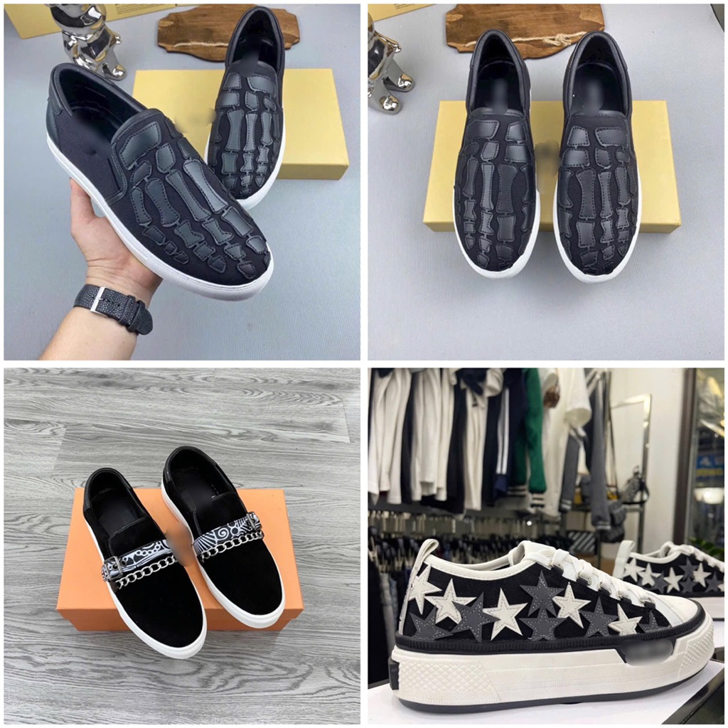 (HÀNG LOẠI 1) Giày Slipon Nhung Vạch Da Xích Siêu Chất , Giày lười bàn tay cao cấp full box