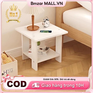  BMZAR Bàn trà Bàn Mini Vuông Bàn Sofa Góc Bàn Cạnh Giường Ngủ Phòng Khách Phòng Ngủ 