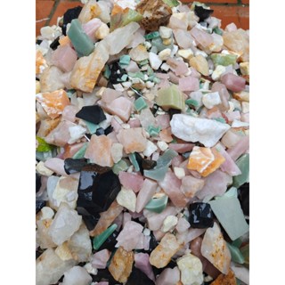 (SIÊU RẺ) COMBO 10KG Đá thạch anh thô ngũ sắc