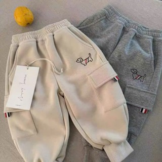  Quần Nỉ Lót Lông Cho Bé | Chất Cotton Co Giãn 4 Chiều | Size 9-25kg | Ấm Áp Mùa Đông 