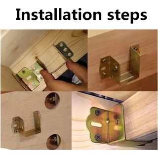 Ke Giường Bản 41 mm - Bed Corner Metal Bracket