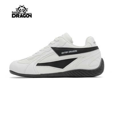 (Deal Mở bán) Giày Sneaker nam nữ Enter Dragon Senique White