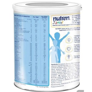Combo 2 lon  Sữa bột Nutren Junior 800g/400g