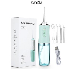 Tăm Nước Cầm Tay  - Tăm Nước Nha Khoa 3 Chế Độ Làm Sạch Sâu Từng Kẽ Răng - KAYFIA