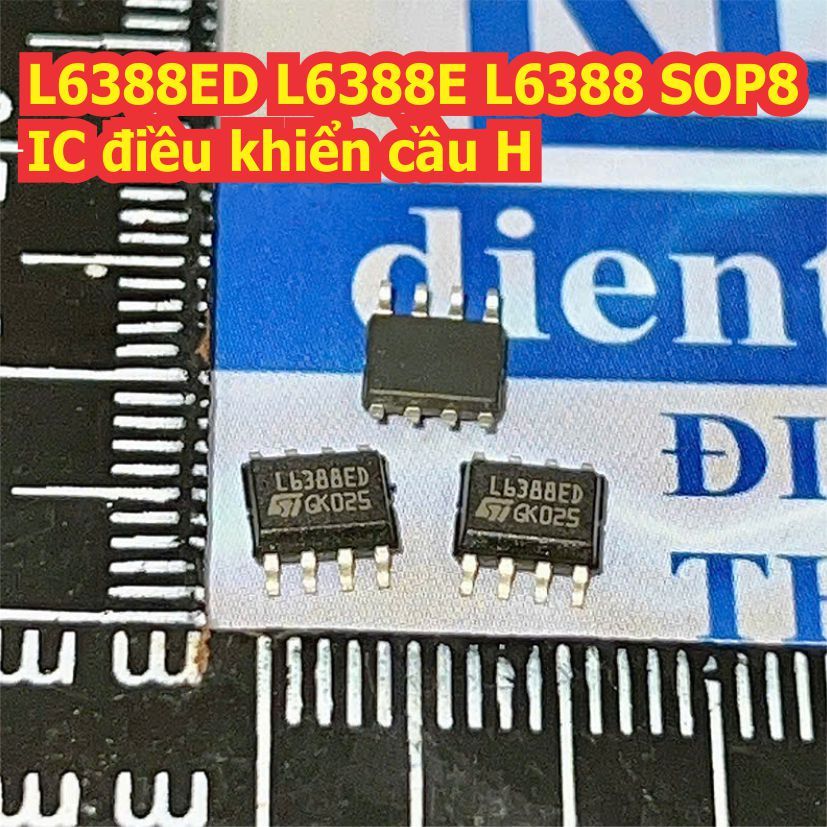 2 con L6385D L6388ED L6385ED L6385 L6388E L6388 SOP8 IC điều khiển động cơ cầu H kde0943