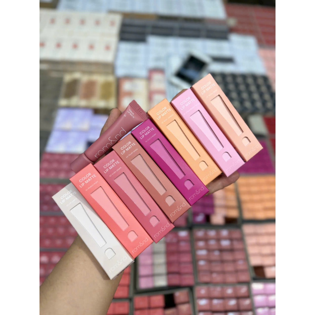 Son Kem Dạng Tuýp Siêu Đỉnh ROMAND Color Lip Matte 8g
