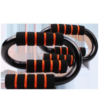 Combo bộ 2 dụng cụ hít đất cao cấp chữ S thép carbon mút tay cầm xốp cao cấp