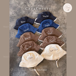   CARA CORNER  Mũ Bucket THÊU TÊN cho bé trai bé gái theo yêu cầu 