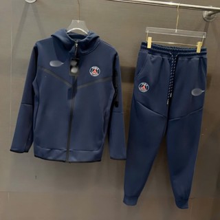  Set Thu Đông Quảng Châu P_Si thêu cao Su Boy Phố Cao cấp Logo Thêu Cực NÉt Hàng độc  Bộ dài Tay Nam Siêu Đẹp nỉ da cá 