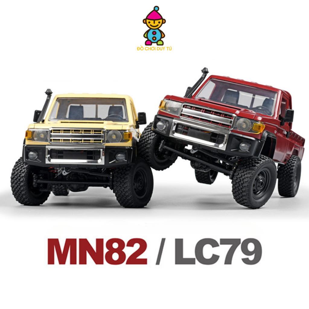 Xe Bán Tải Điều Khiển Từ Xa MN82 - Tỉ lệ 1:12, 2 Cầu