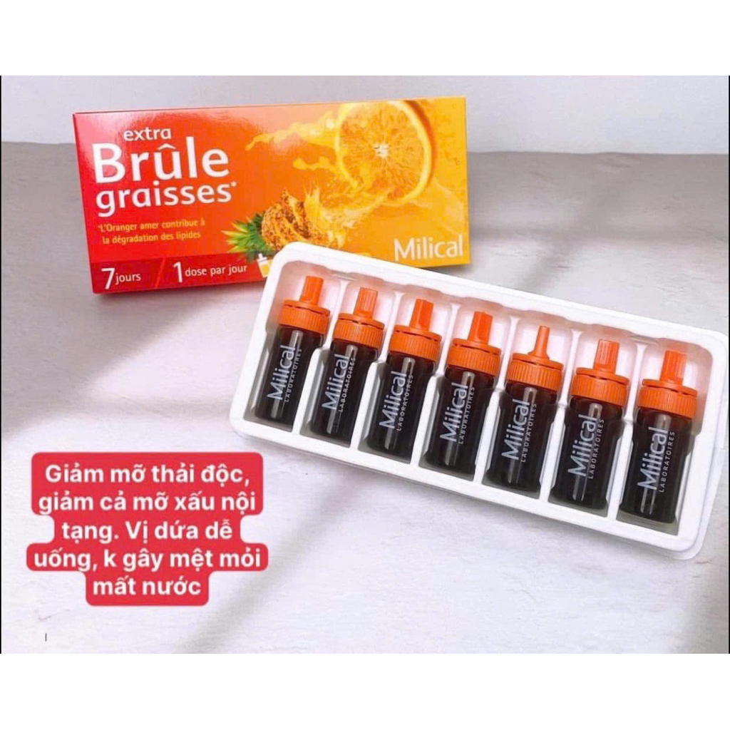 Nước uống detox CỦA PHÁP Milical