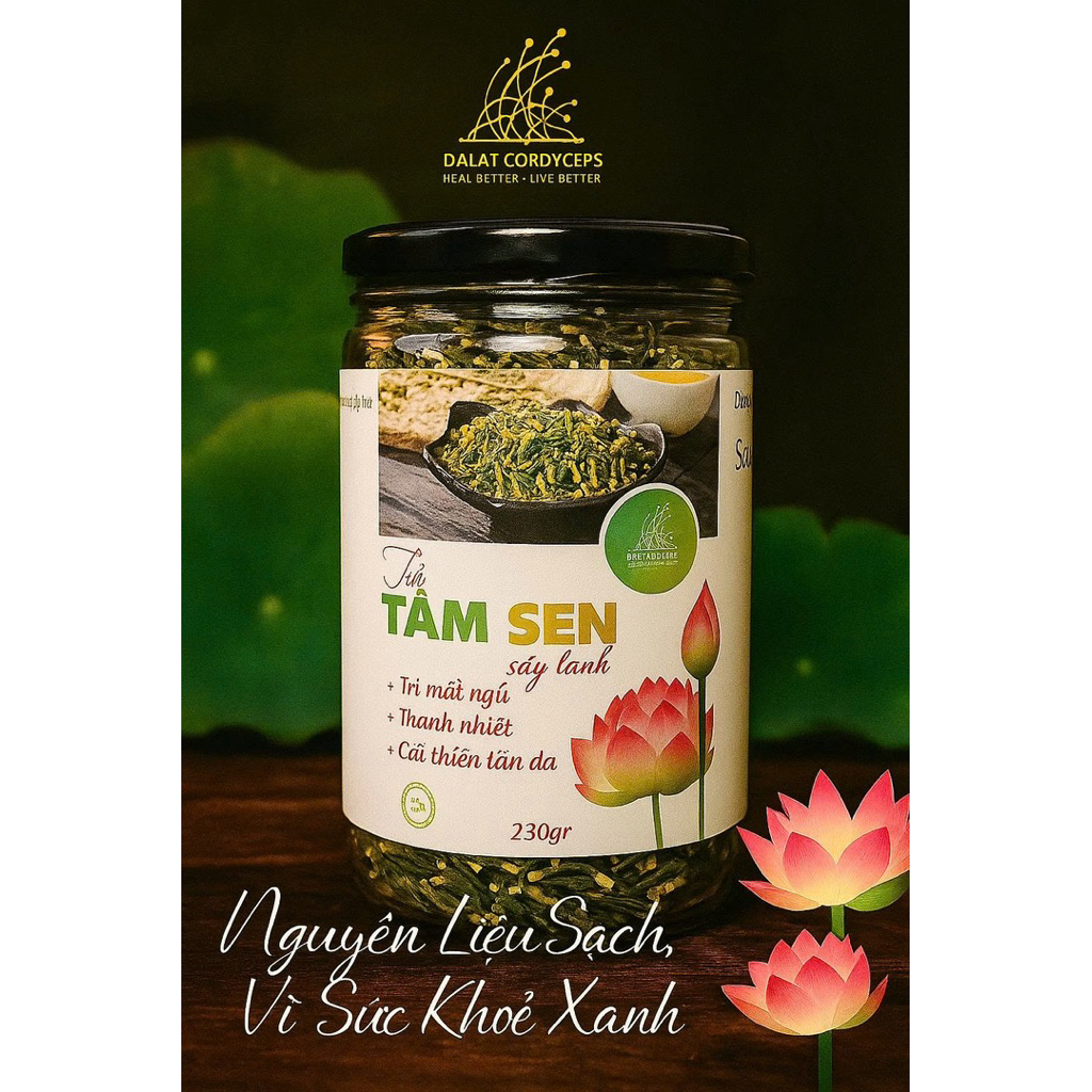 Tâm Sen Thượng Hạng - Dalat Cordyceps