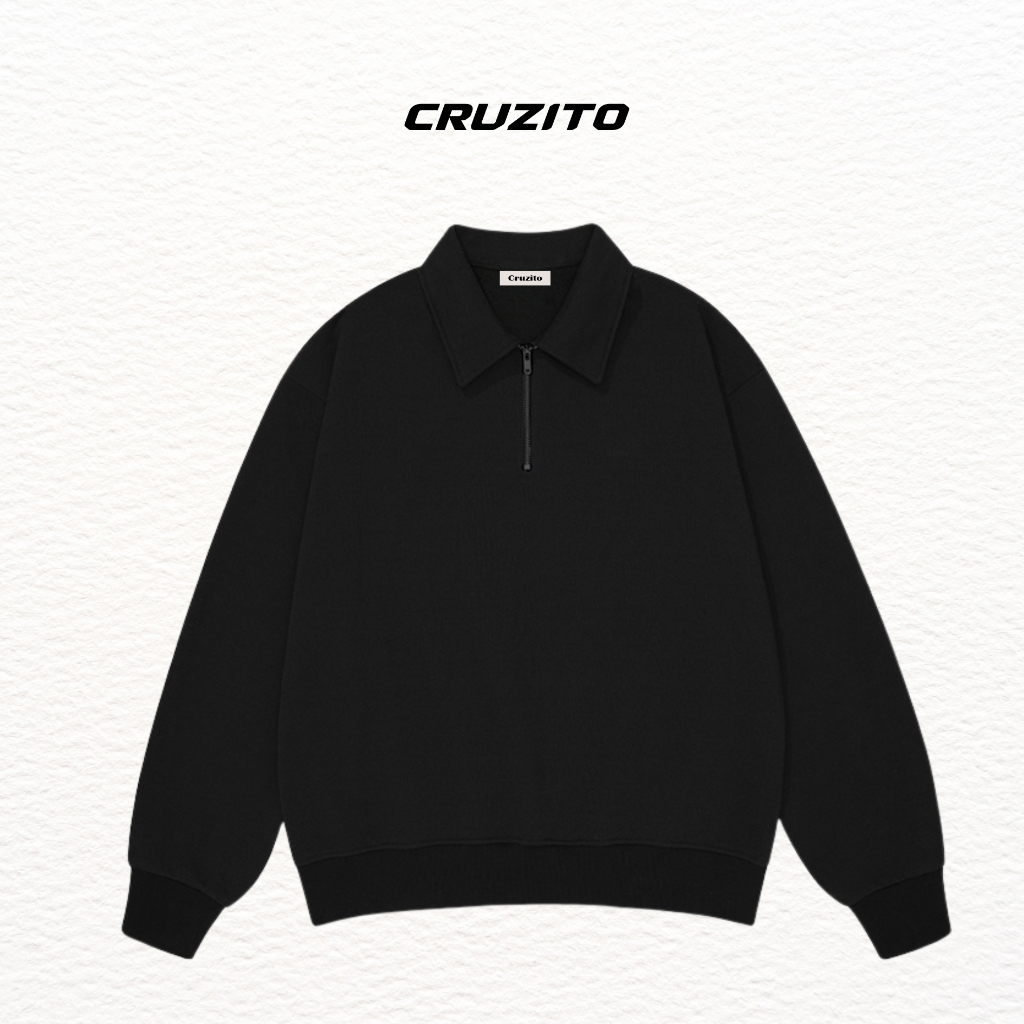Áo Sweater Cổ Zip Local Brand Cruzito