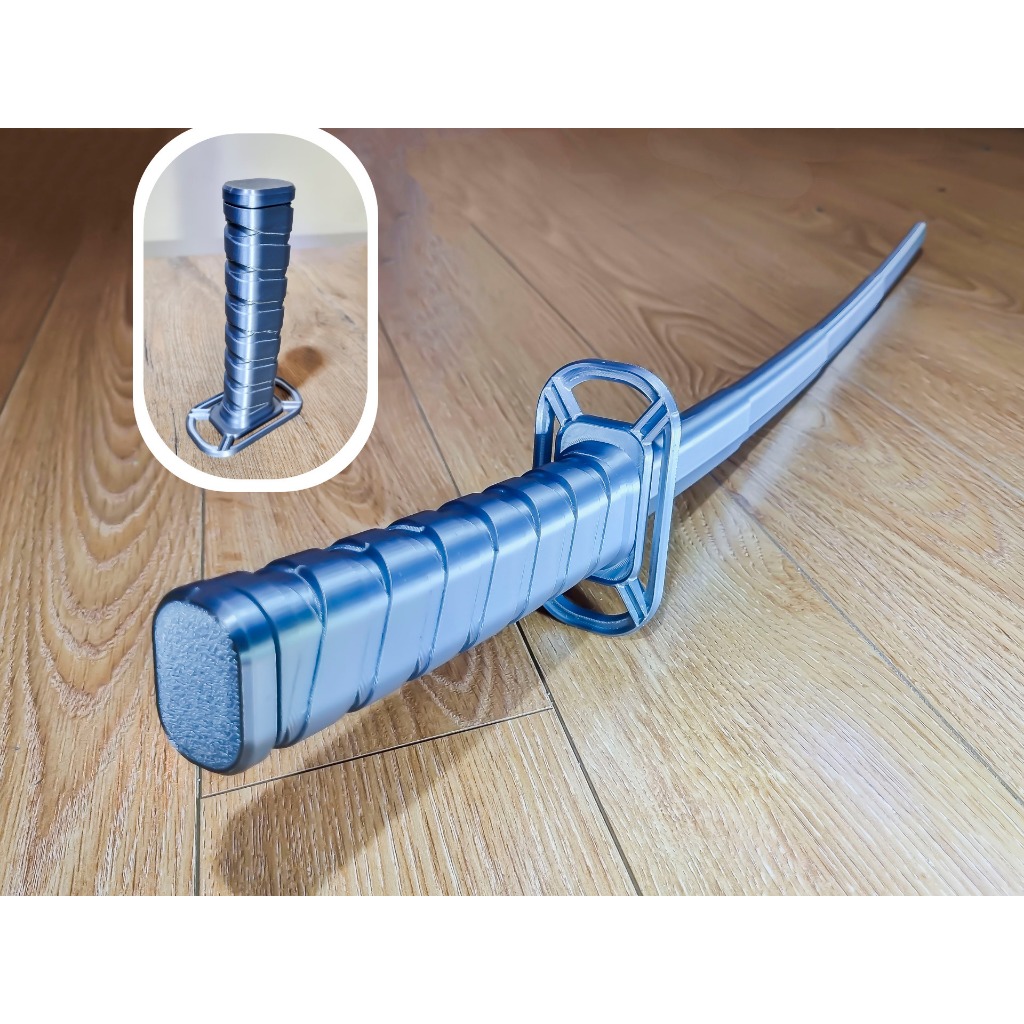 Blue Katana Model 3D – Trang Trí & Sưu Tầm