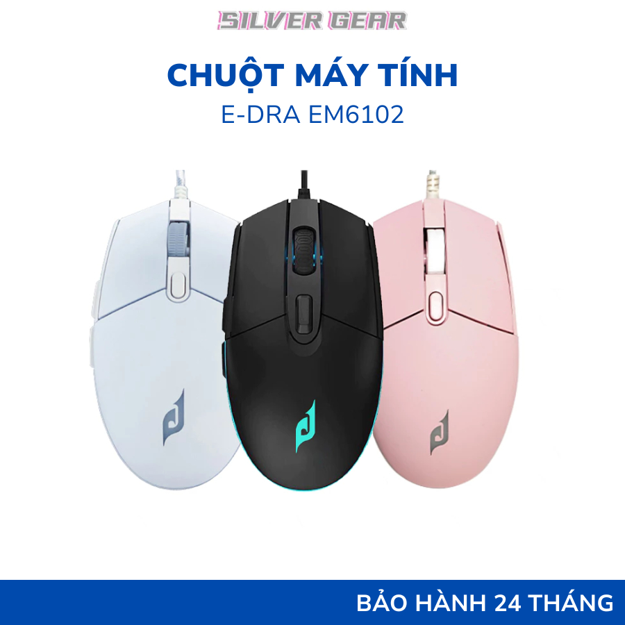 Chuột Gaming E-DRA EM6102 - Hàng chính hãng