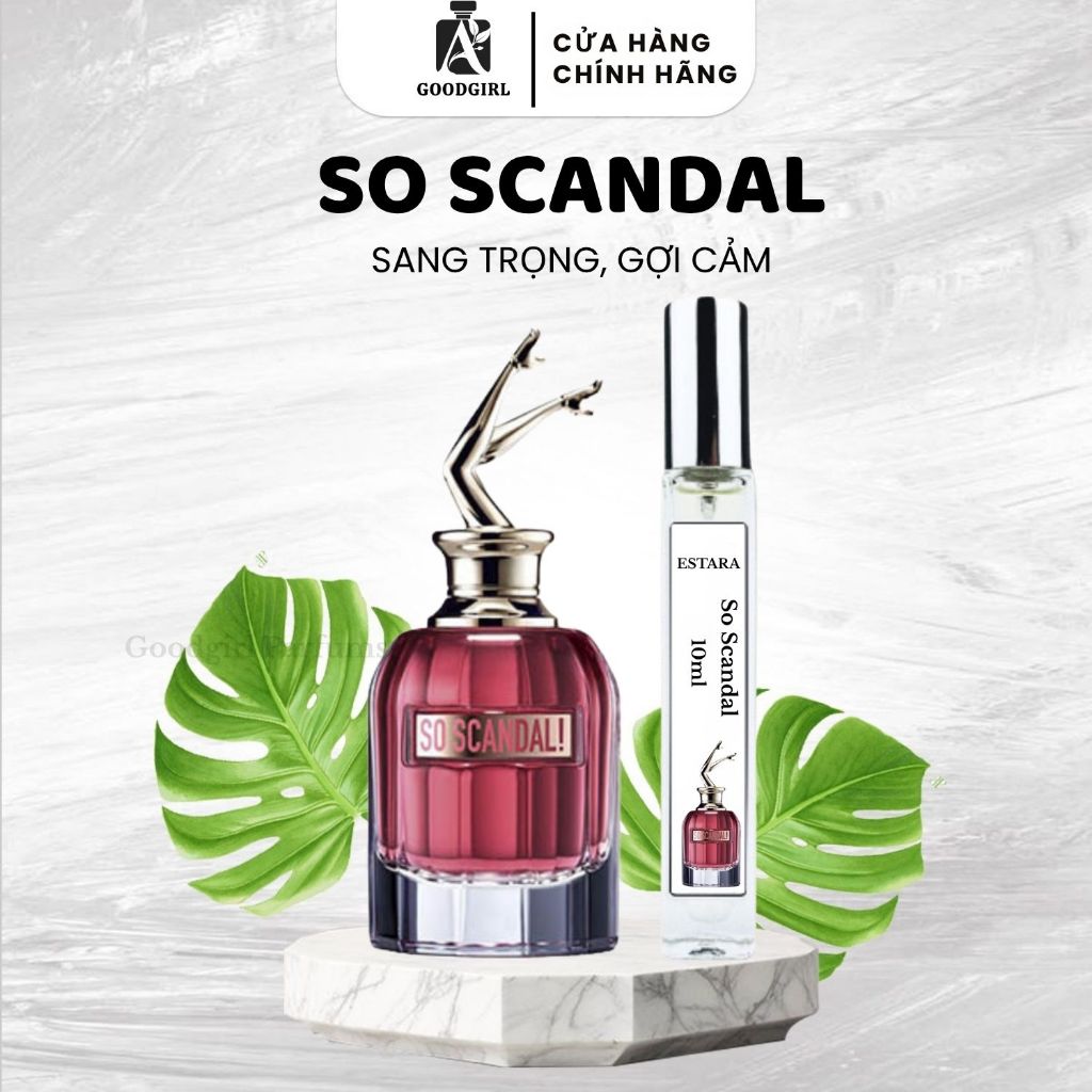 Nước hoa nữ, nước hoa nữ chiết So Scandal EDP 10ml gợi cảm, quyến rũ - Scandal_Perfume