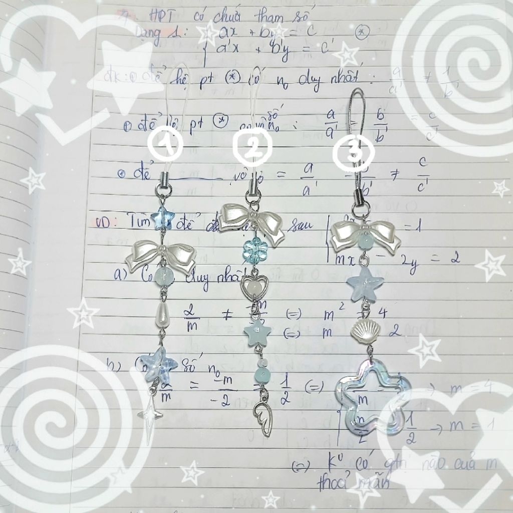 [greycat_studio._]KEYRING XANH BIỂN VIBE SUMMER TREO BALO, TÚI XÁCH, COLLECTBOOK,...