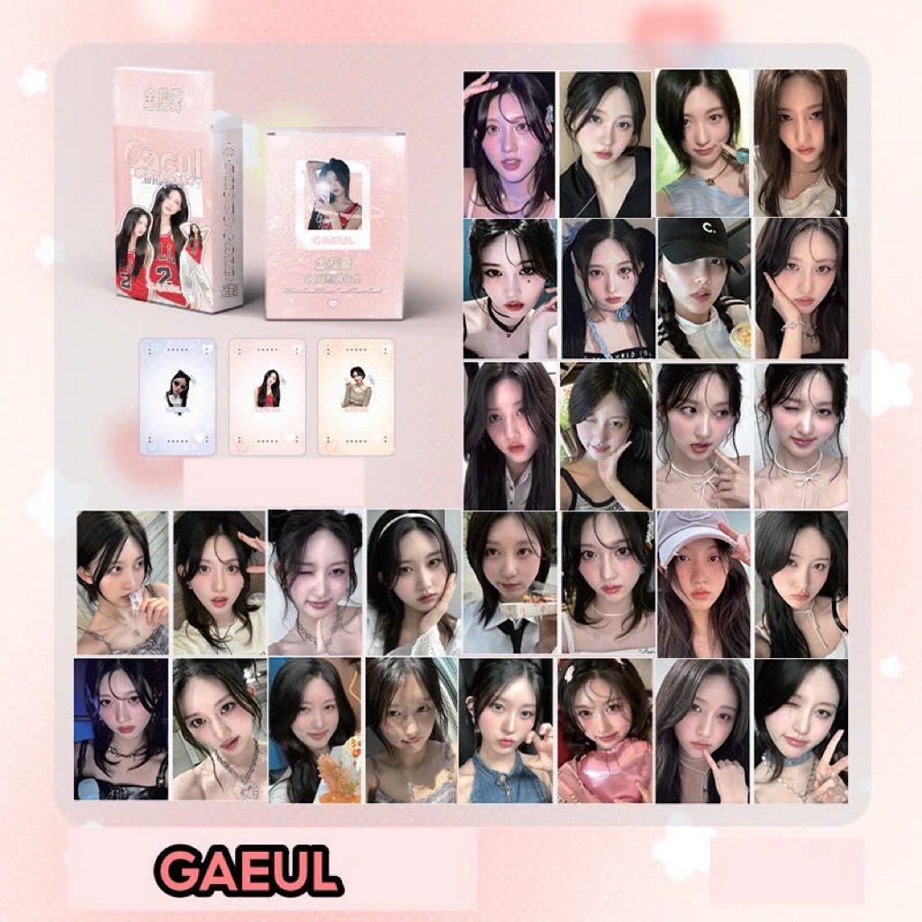 Set 50 photo card unoff Hologram IVE - GAEUL 2025