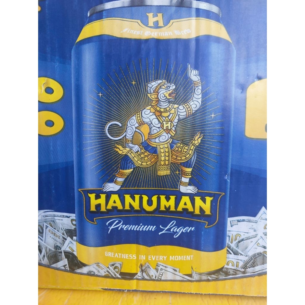 Bia Hanuman nhập khẩu từ cambodia combo 6lon