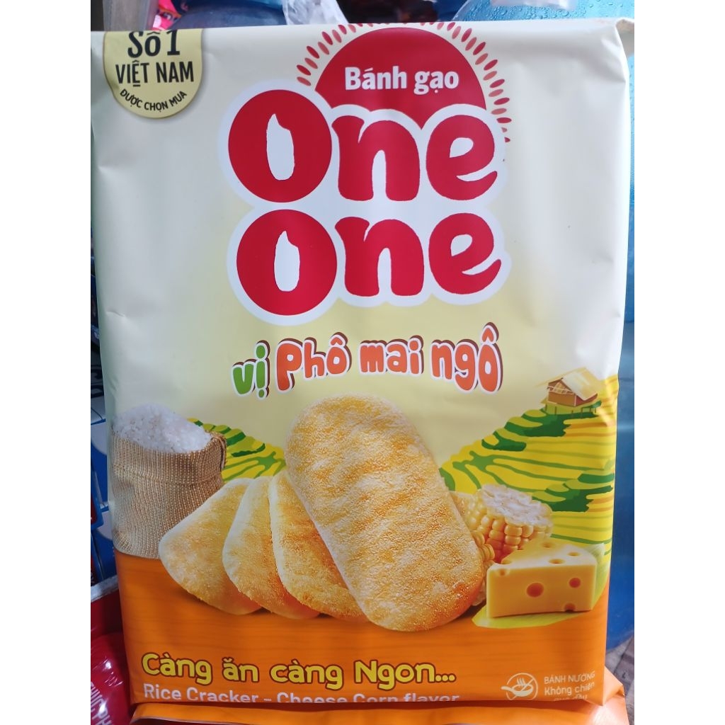 Bánh Gạo ONE ONE Vị Phô Mai Ngô