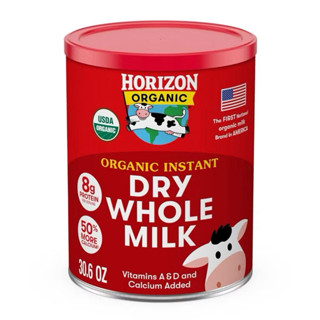  Date 2027  Sữa Tươi Nguyên Kem Dạng Bột Horizon Organic Whole Milk 870gr - Hàng Air Mỹ 