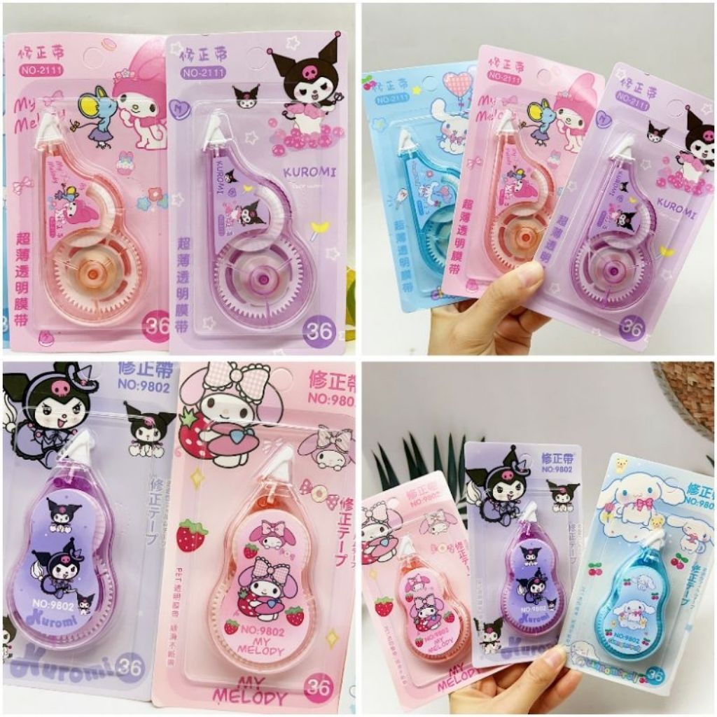 Bút xoá Kéo Khô Xinh Xắn Capypara, Kurumi, Melody_Quà tặng đồ dùng học sinh