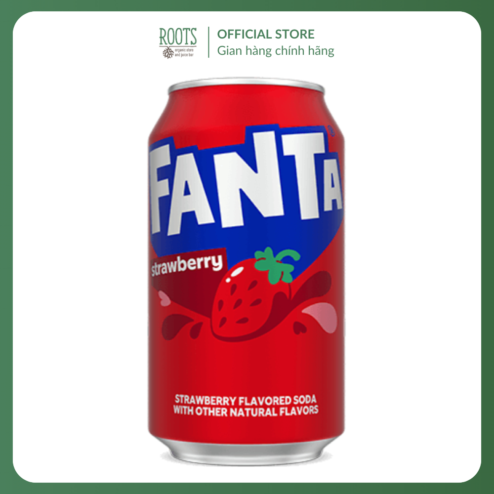 (Ship hỏa tốc) COCA COLA - Nước Ngọt Fanta Dâu, Fanta Strawberry, 12 fl oz (355ml)