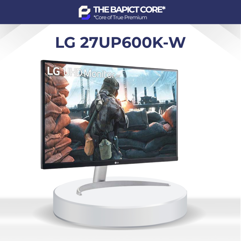 [HOẢ TỐC HCM] Màn hình LG 27UP600K-W 27inch - 4K - IPS - 60Hz - 5ms - Bảo Hành Chính Hãng 24 Tháng | BigBuy360 - bigbuy360.vn