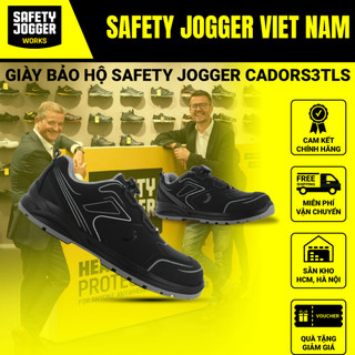   CHÍNH HÃNG  Giày Bảo Hộ Safety Jogger Cador S3 Low TLS Chống Trơn Trượt Khóa Vặn Chống Va Đập 