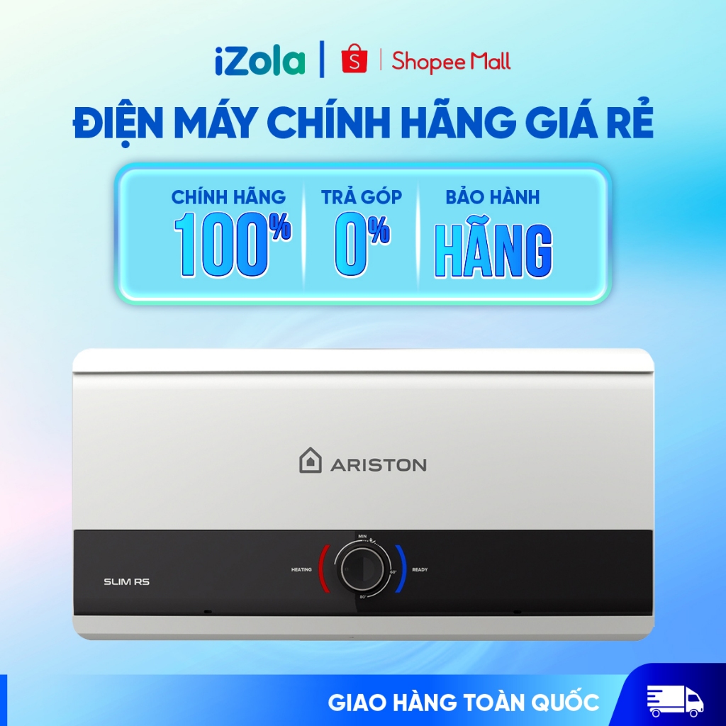 Slim3 15 RS VN - Máy nước nóng gián tiếp Ariston Slim3 15 RS VN 15 lít - Hàng chính hãng