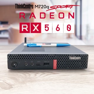   Sport version  Mini PC Lenovo ThinkCentre M720q kèm card màn hình rời RX560 Win11 bản quyền 