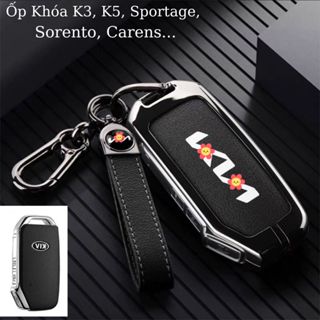  Ốp Chìa Khóa K3 K5 Sportage Sorento Carens – Bọc Khóa Smartkey Hợp Kim Cao Cấp 