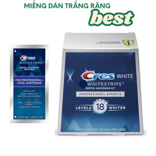 Miếng dán trắng răng Combo 7 gói trắng răng hiệu quả không gây buốt răng phù hợp với mọi tình trạng răng