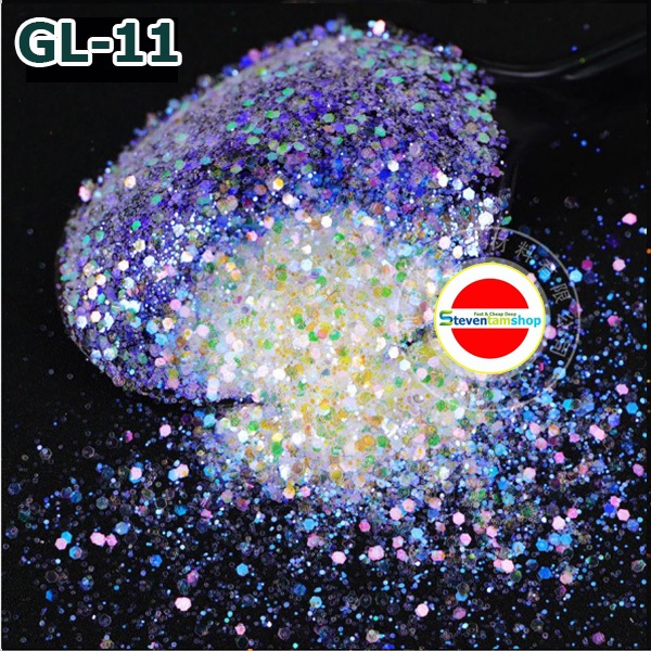 Kim tuyến Glitter nhủ trắng mã GL-11