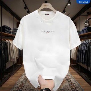  Áo thun nam nữ cổ tròn tay lỡ ONE WAVE chất cotton cao cấp 100% mềm mịn thoáng mát phong cách boy phố cực chất  - TS10 