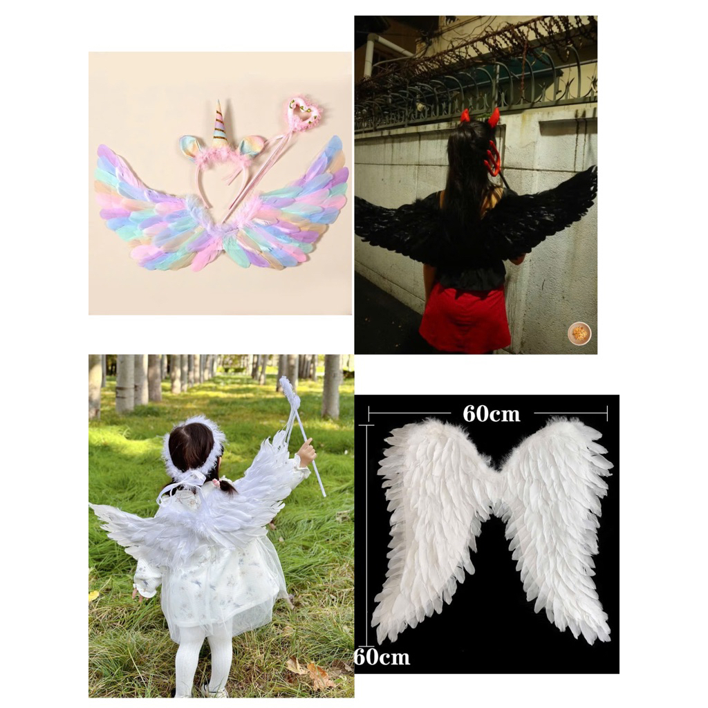[GIAO HỎA TỐC 24/24] 👼 CÁNH THIÊN THẦN 👼HÓA TRANG HALLOWEEN