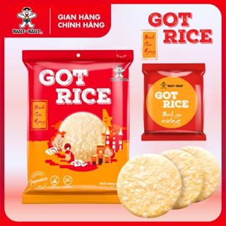   HSD 27 01 2026  Bánh Gạo Nướng Got Rice Want Want Vị Nguyên Bản Gói 113g Đồ Ăn Vặt Giòn Ngon Tiện Lợi 
