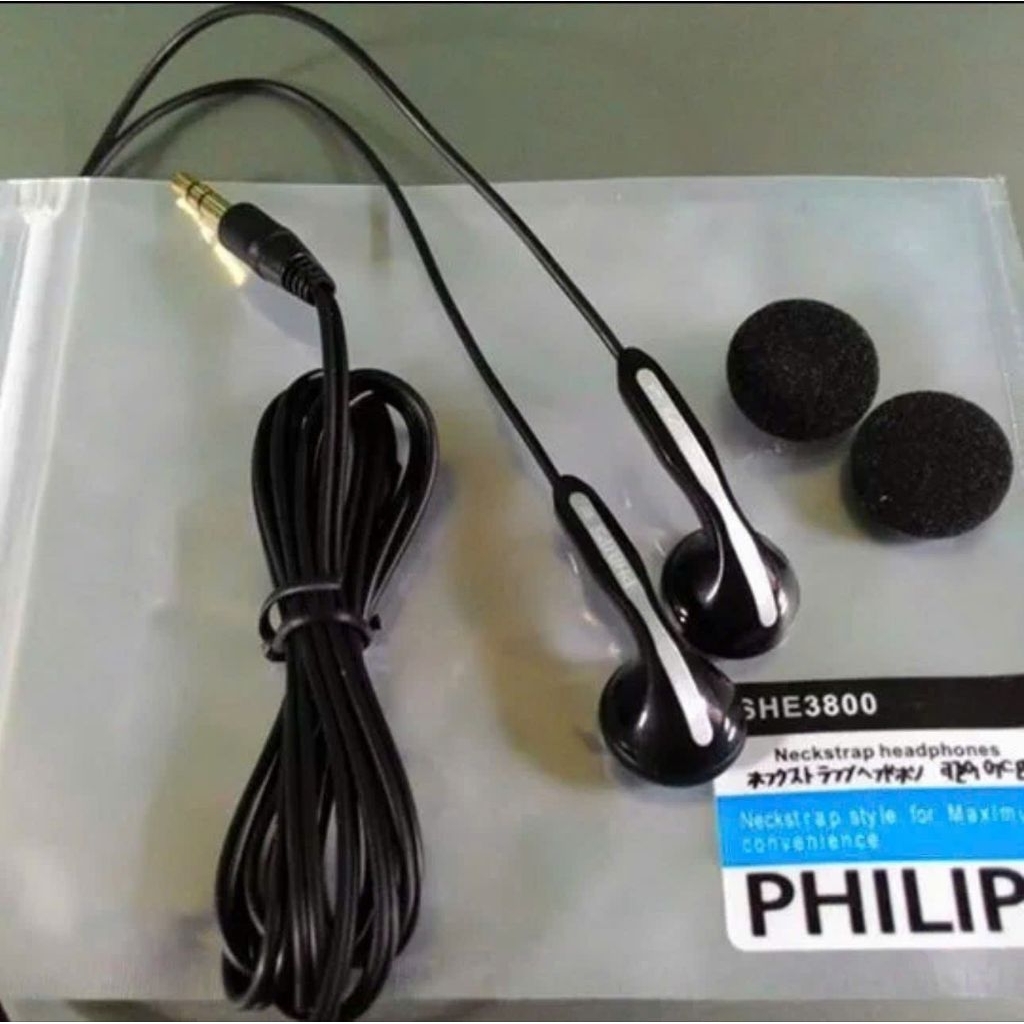 Tai nghe philip SHE 3800 Chân 3.5 tai nghe cực hay