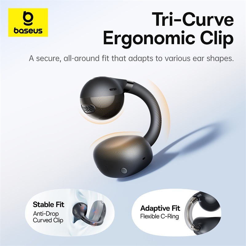 Tai Nghe Bluetooth Baseus Bass BC1 Tai Nghe Mở Pin 38 Giờ Driver 12mm Siêu Bass 4 Mic AL Clear Calls | BigBuy360 - bigbuy360.vn