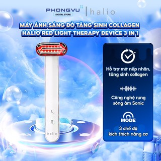  Máy Ánh Sáng Đỏ Halio Red Light Therapy Device 3in1 Chính Hãng – Tăng Sinh Collagen Trẻ Hóa Da Giảm Nếp Nhăn – BH 12TH 