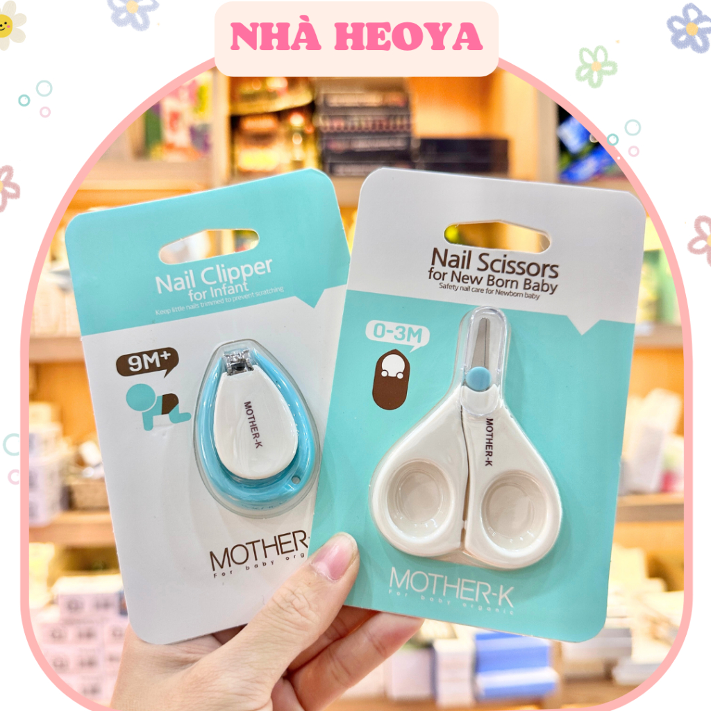 BẤM MÓNG - KÉO CẮT MÓNG TAY CHÂN CHO BÉ MOTHER-K HÀN QUỐC