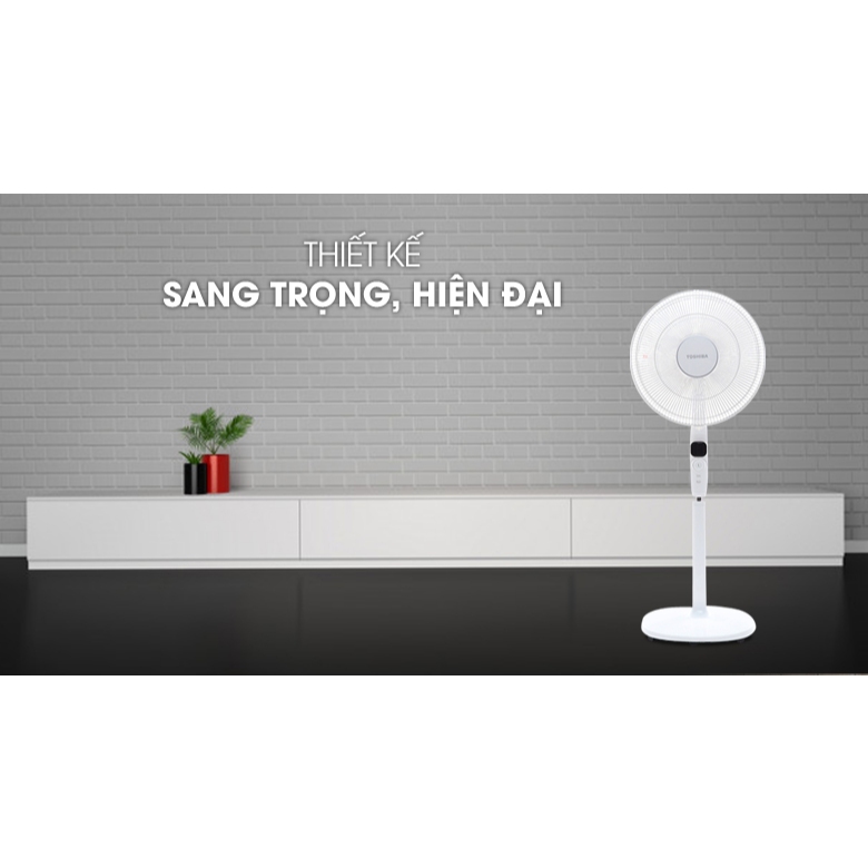 [TOSHIBA CHÍNH HÃNG]  Quạt đứng điều khiển Toshiba F-LSD10(W)VN