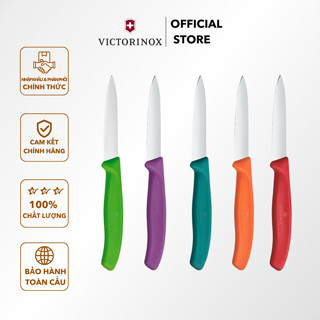  Dao tỉa cắt gọt hoa quả lưỡi thẳng 8cm Swiss Classic Victorinox  Thụy Sĩ 